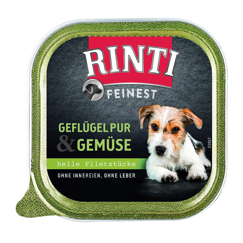 Rinti Feinest Geflügel pur und Gemüse 150g