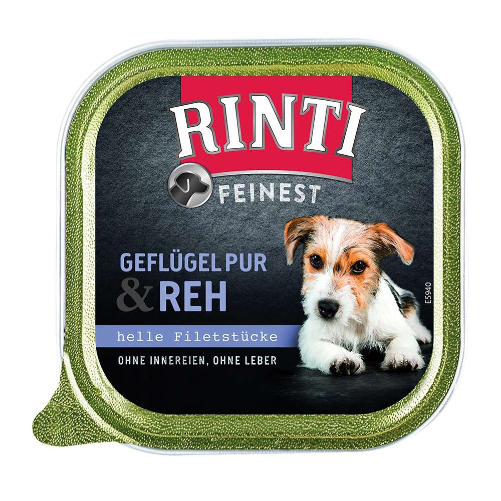 Rinti Feinest Geflügel pur und Reh 150g