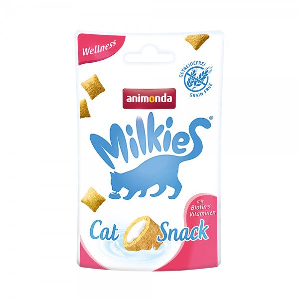 Animonda Milkies Knusperkissen Wellness mit Biotin & Vitaminen 30g