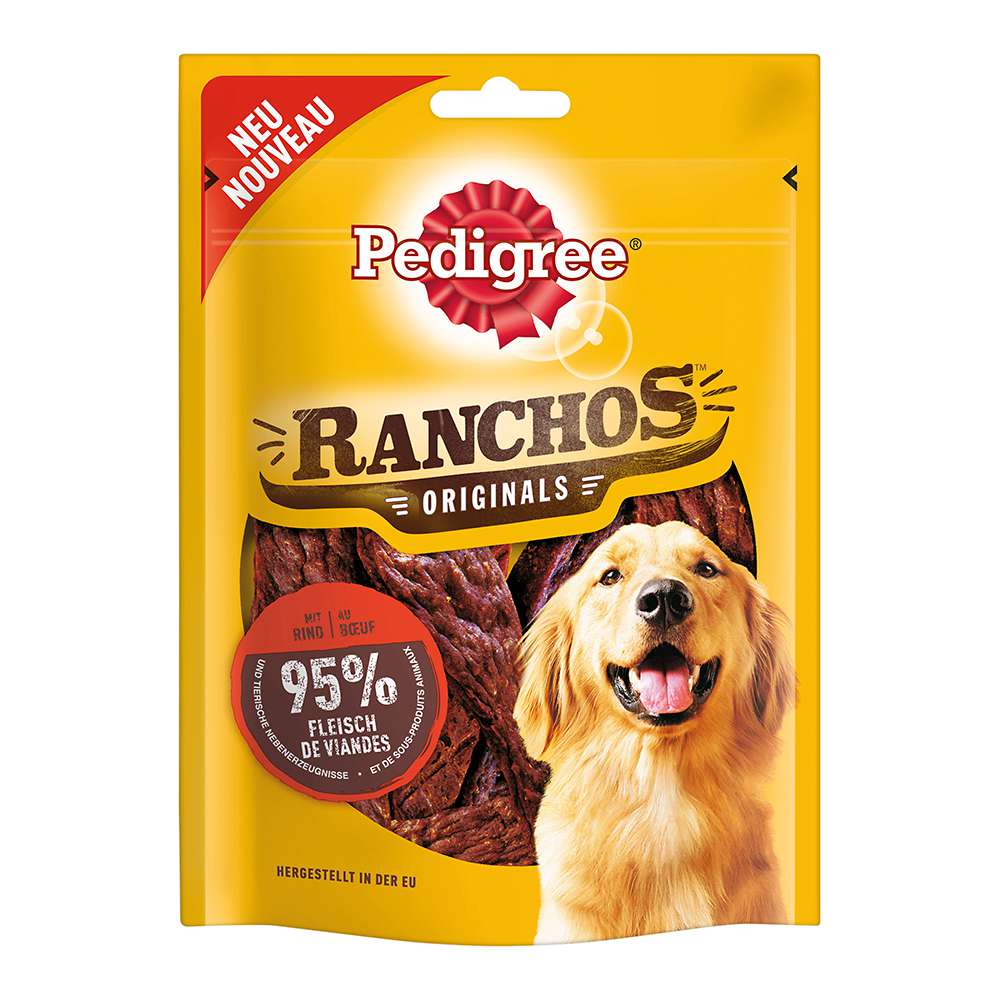 Pedigree Ranchos Rind 70g