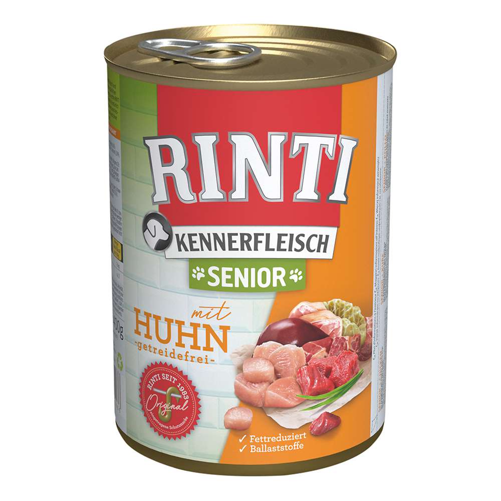 Rinti Kennerfleisch Senior + Huhn 400g