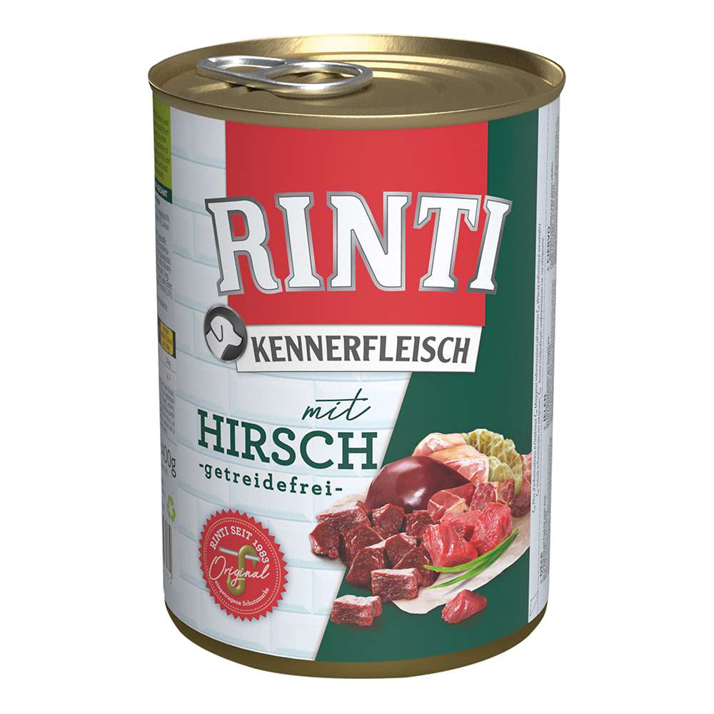 Rinti Kennerfleisch Hirsch 400g