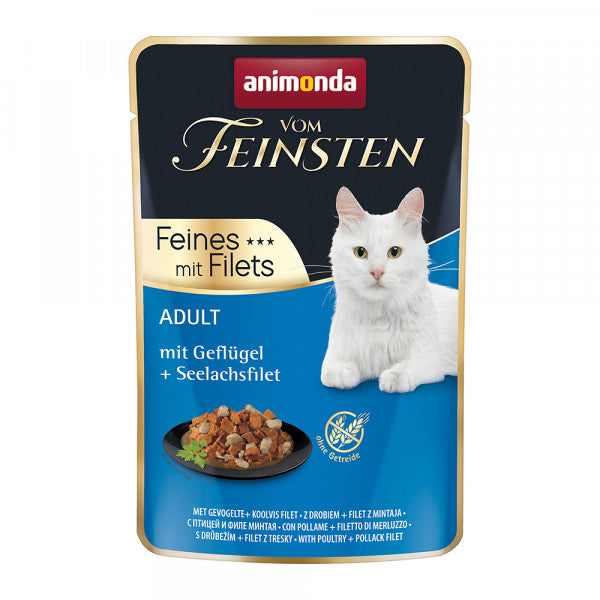 Animonda Vom Feinsten mit Geflügel & Seelachsfilet 85g
