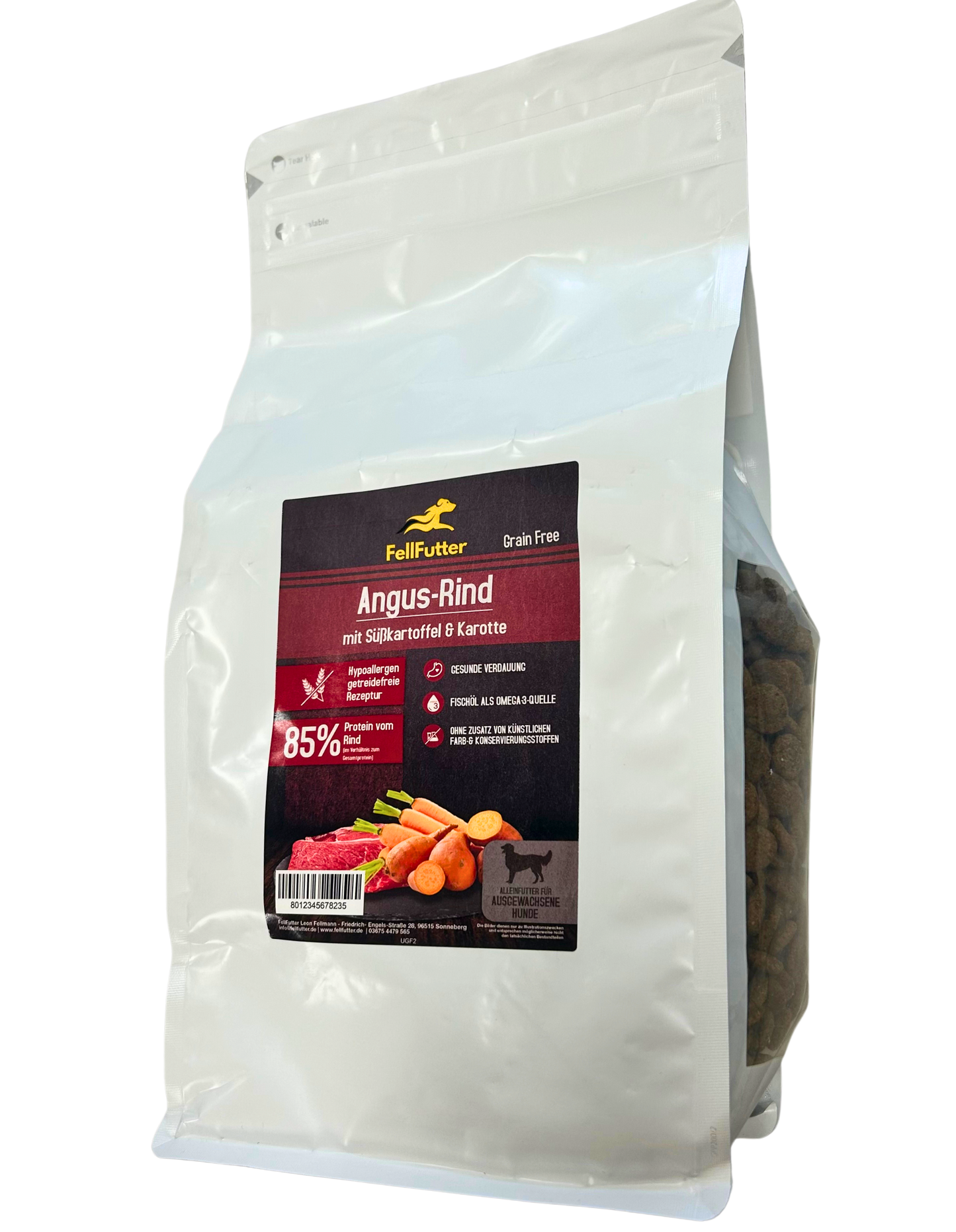FellFutter Angus-Rind getreidefrei