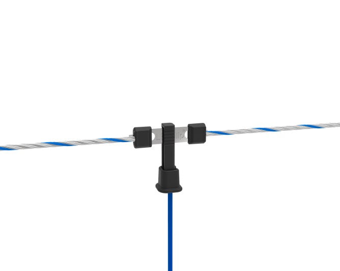 Litzclip® Reparaturset für Vertikalstreben in Weidenetzen