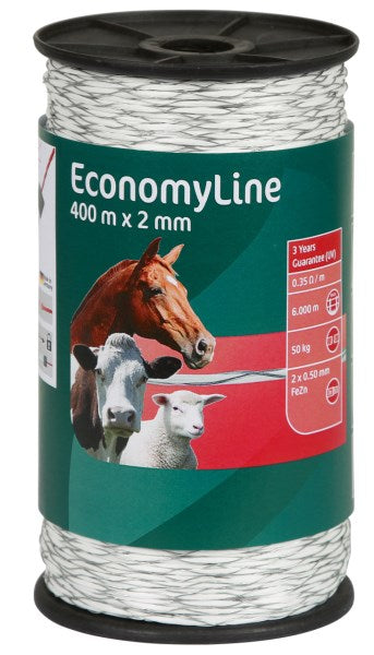 Weidezaunlitze kreuzgewickelt EconomyLine