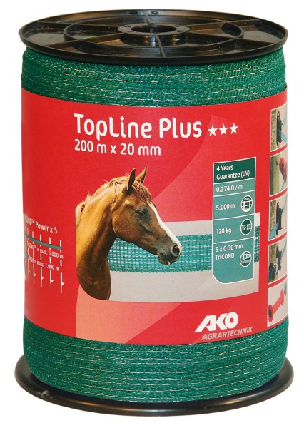 Weidezaunband TopLine Plus 2