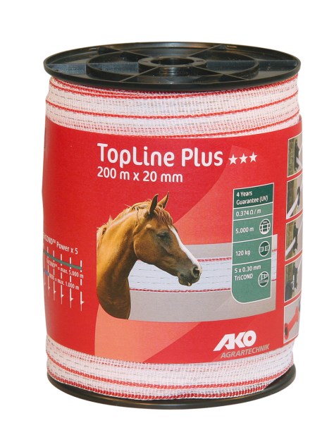 Weidezaunband TopLine Plus 2