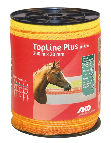 Weidezaunband TopLine Plus 2