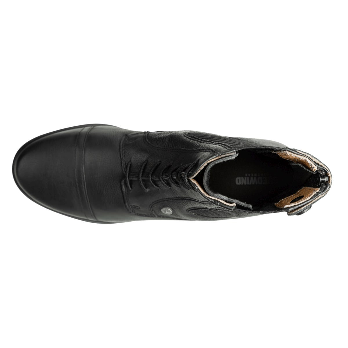 NOVA BZ LACE VEGAN KIDS | BACK ZIP LACE, schwarz