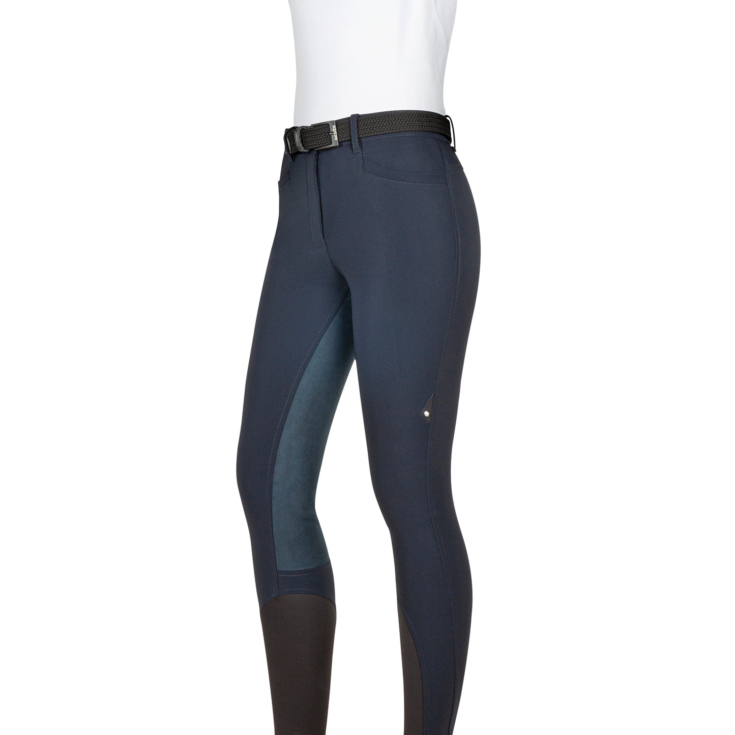 BERKLEK - DAMENHOSE MIT VOLLBESATZ BLAU