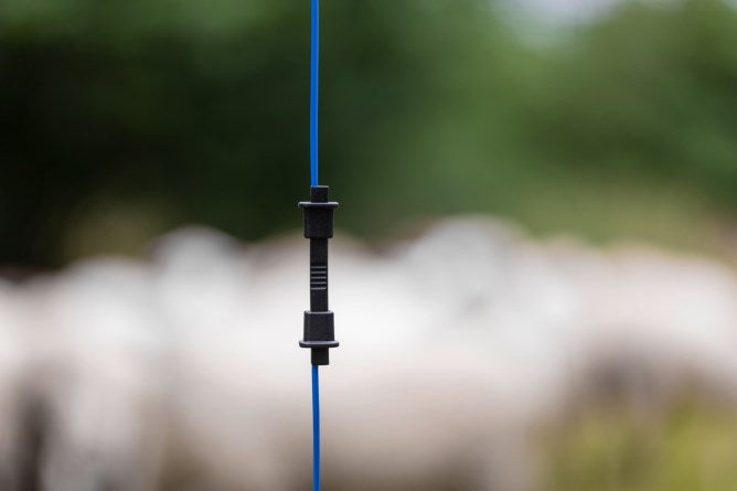 Litzclip® Vertikalstrebenverbinder für Weidenetze