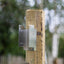 Holzpfahlhalterung