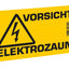 Warnschild Vorsicht Elektrozaun