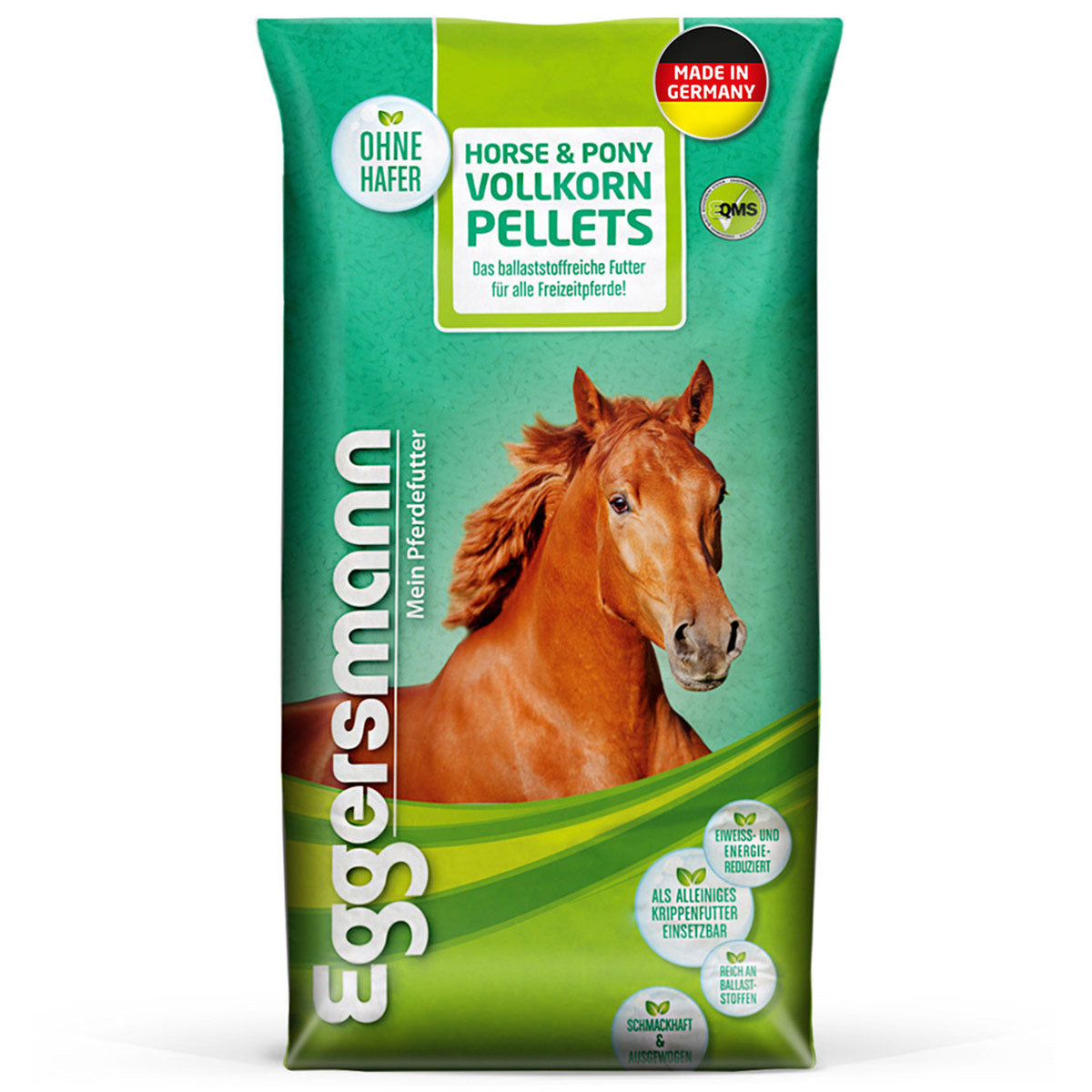 Eggersmann Horse & Pony Vollkorn Pellets 6mm 25kg