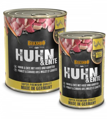 BELCANDO Huhn & Ente mit Hirse und Karotte